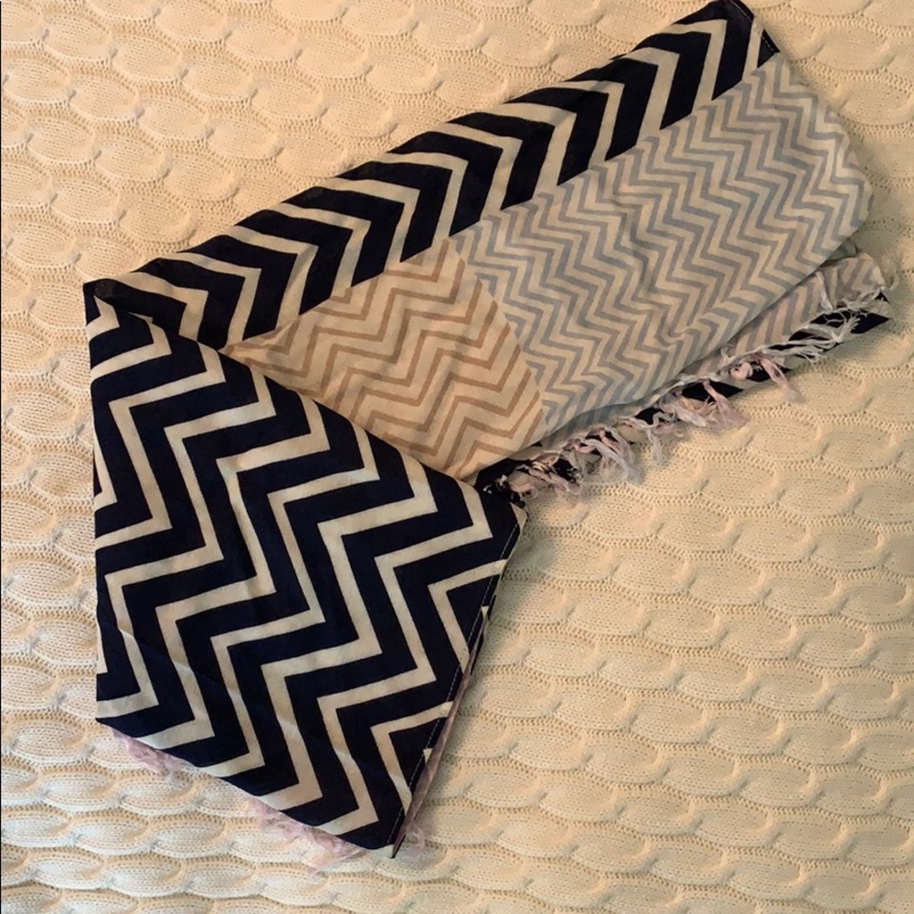 J-Crew Patter Block Scarf